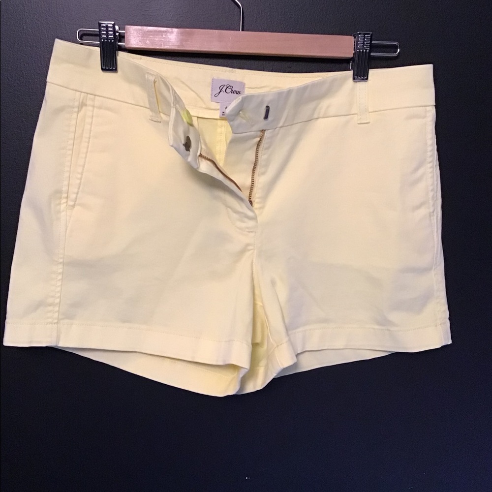 NWT J Crew 4” chino in vintage citrus